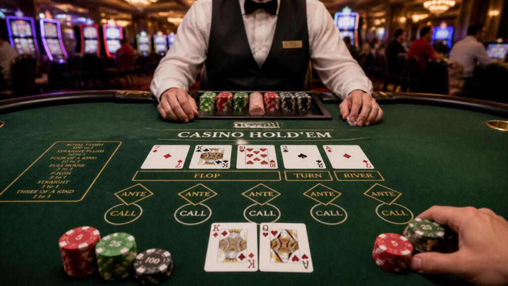 Hvordan spille casino holdem poker