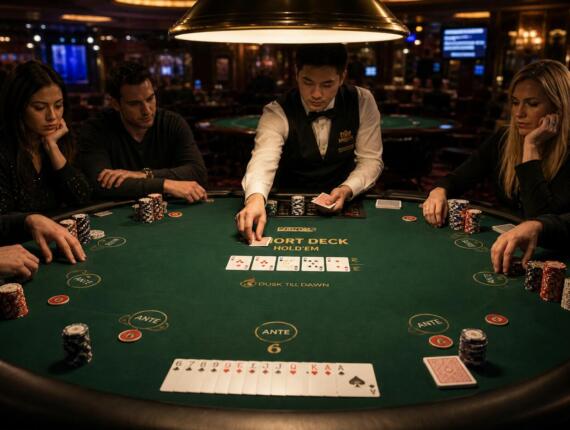 Short Deck Hold’em: regler, håndrangering og strategi