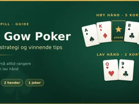 Pai Gow Poker: regler, strategi og tips