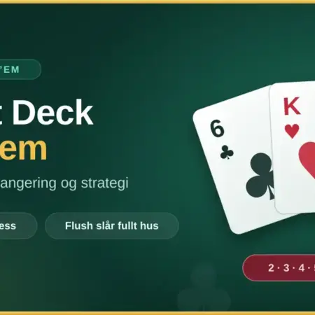 Short Deck Hold’em: regler, håndrangering og strategi